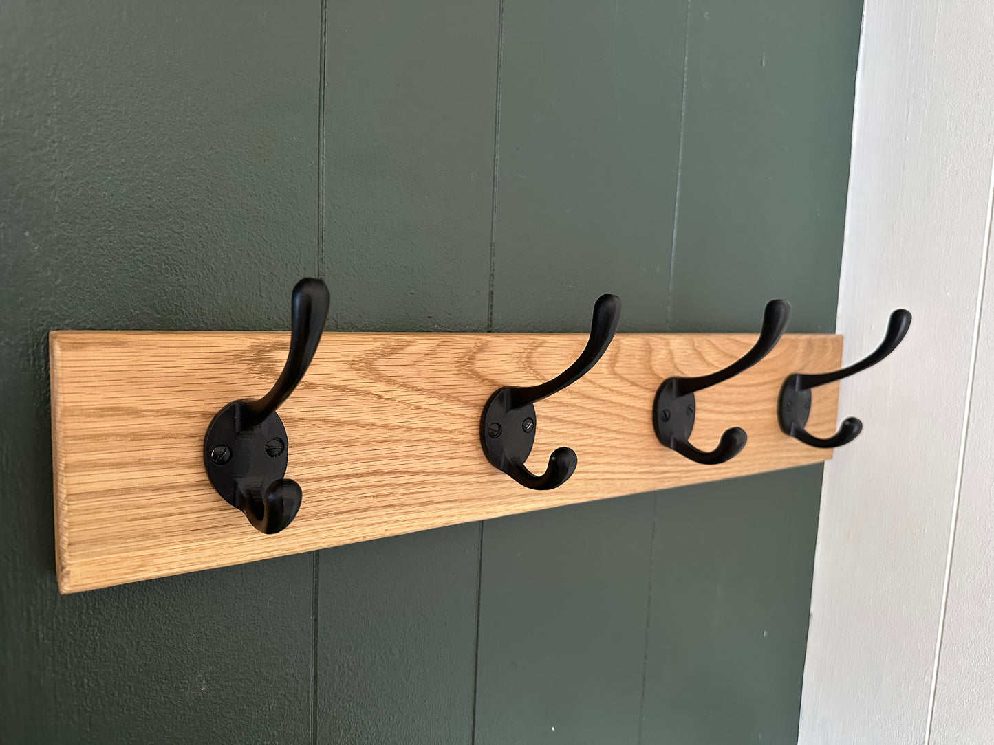 oak coat hook