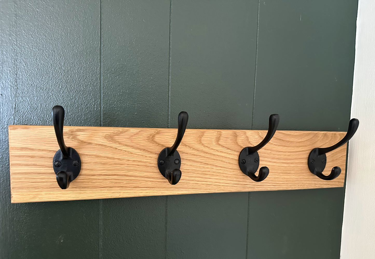 oak coat hook