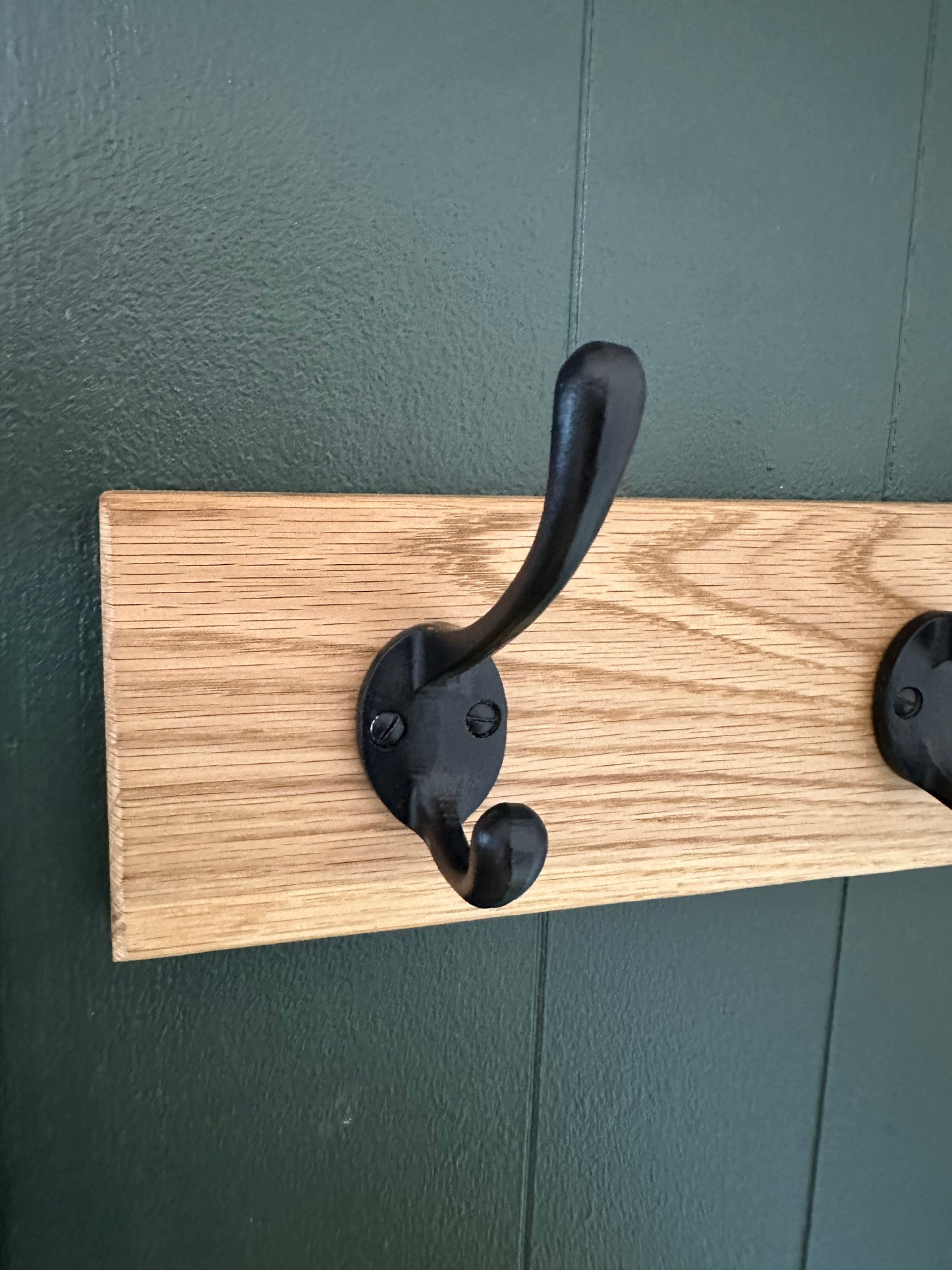 oak coat hook