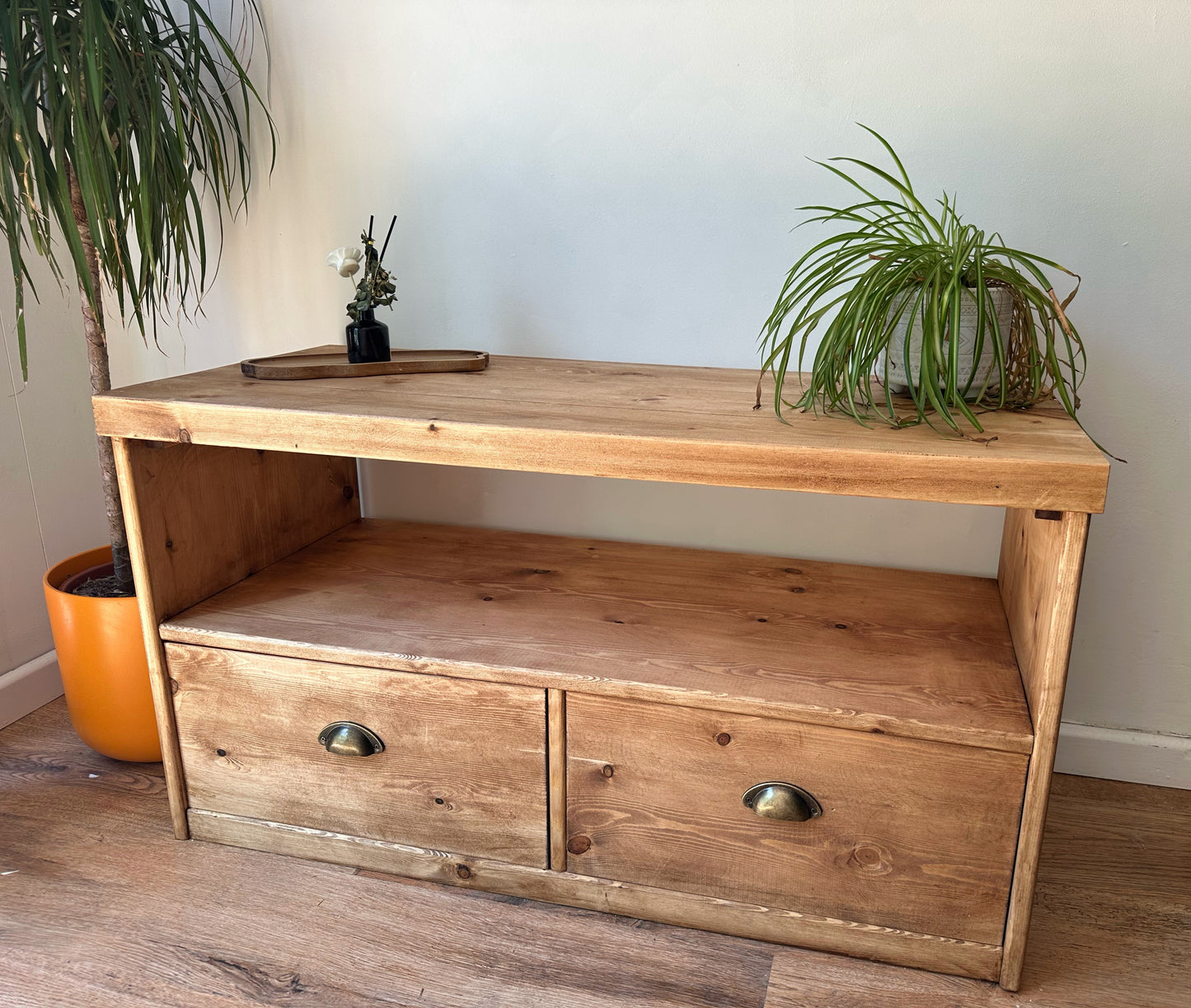 SOLID WOOD TV CABINET