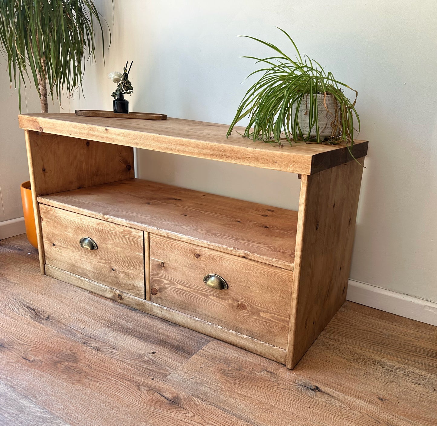 SOLID WOOD TV CABINET