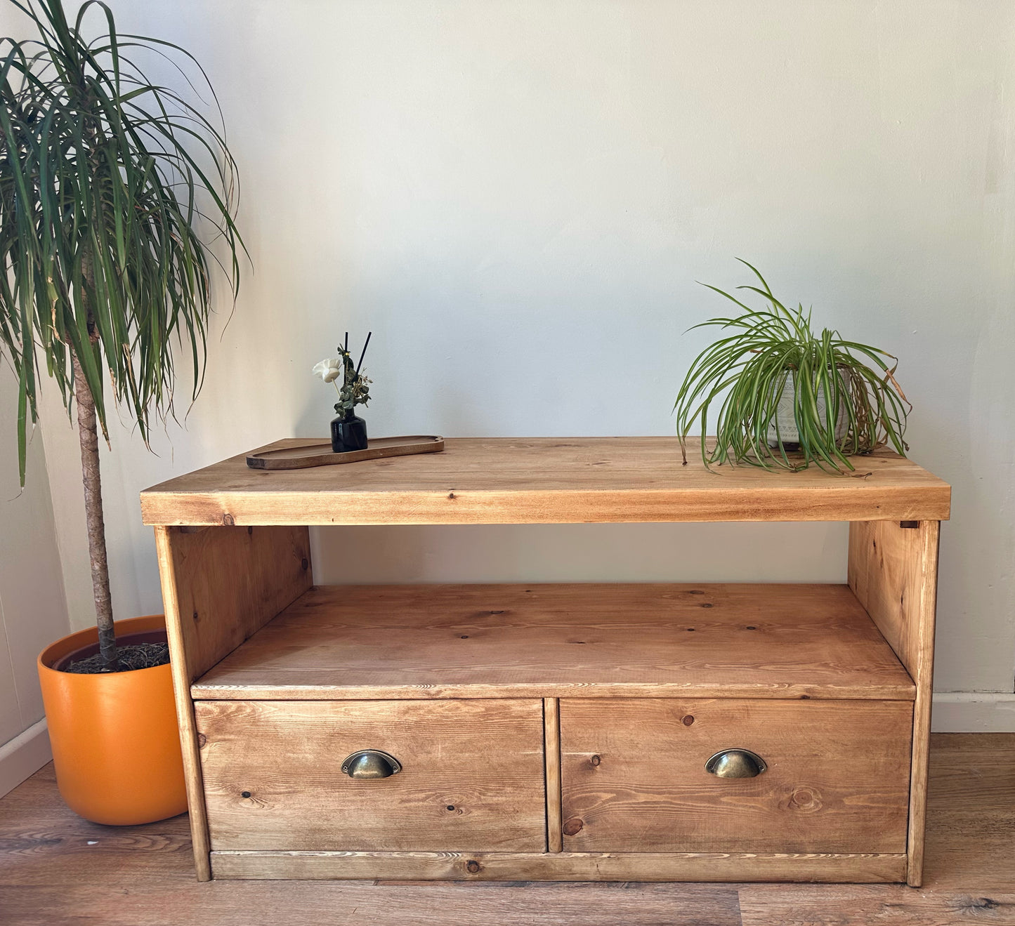 SOLID WOOD TV CABINET