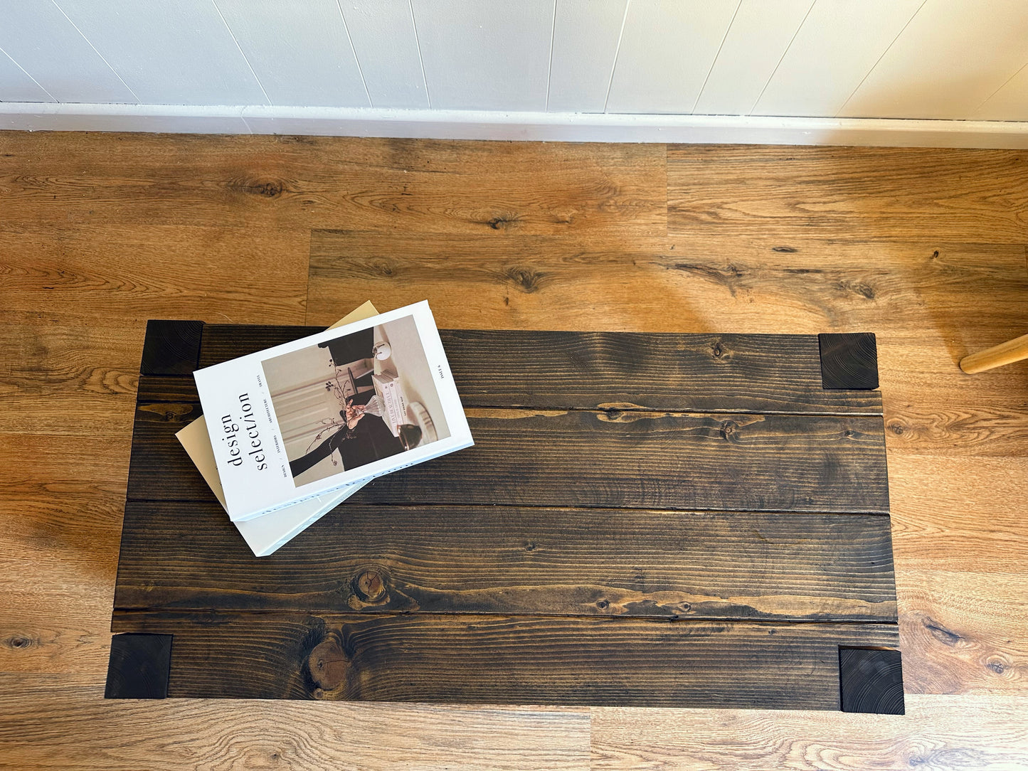 rustic coffee table timber legs